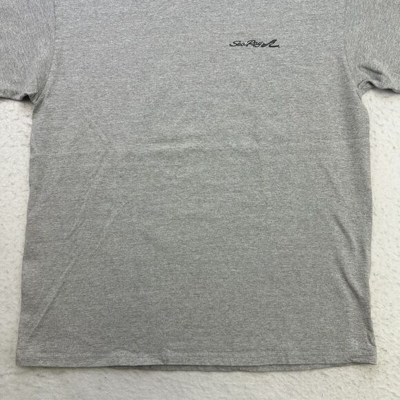 Vintage Sea Ray Boats Shirt Mens XL Gray 2000 PACE Anniversary Tour Short Sleeve - Picture 4 of 12